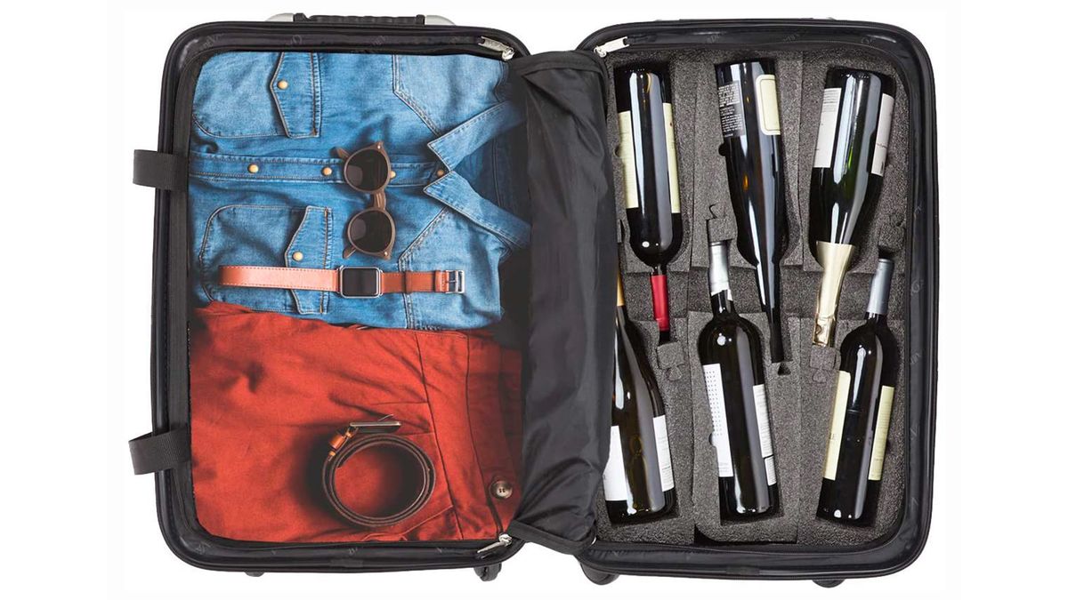 How to pack wine in your suitcase